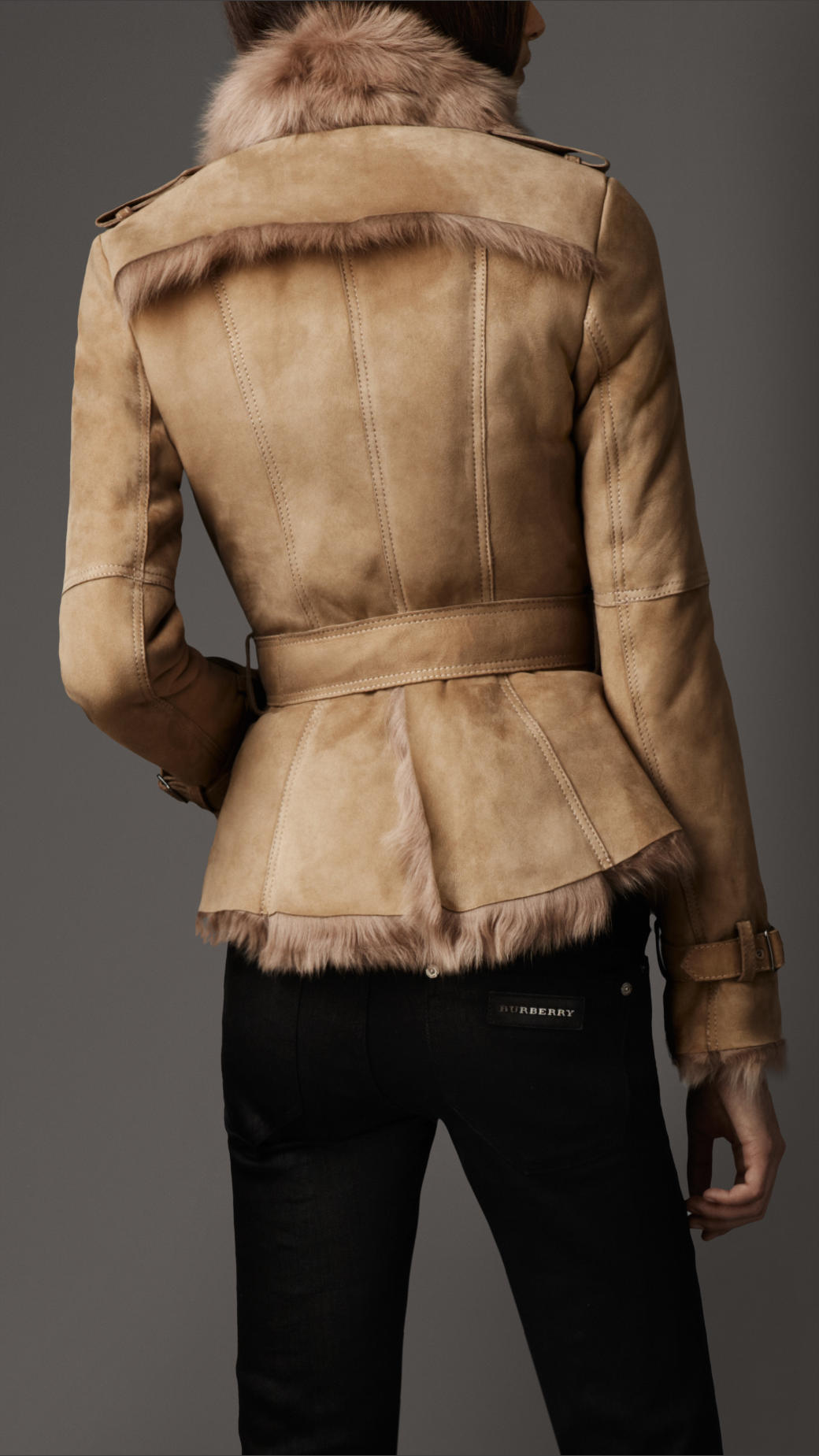 حفنة السكر الغلاف الجوي burberry shearling aviator jacket womens -  interappacad.org