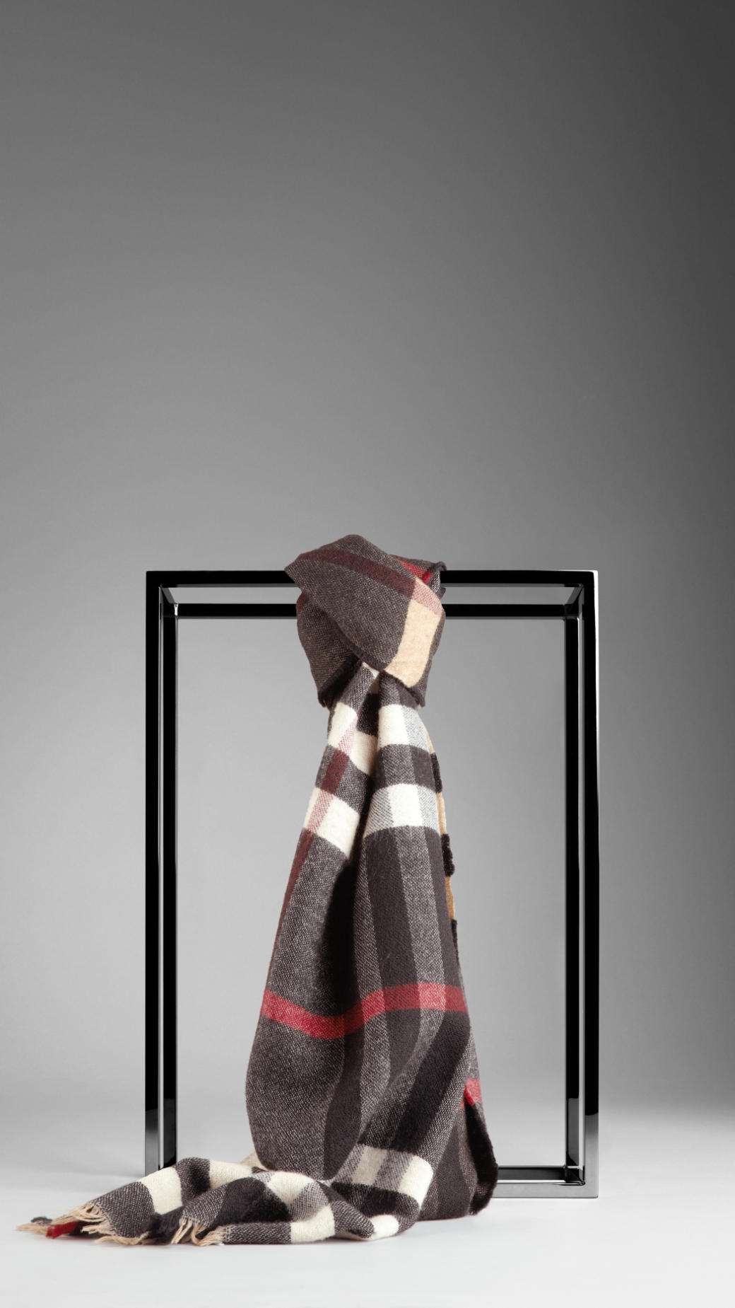 burberry reversible scarf