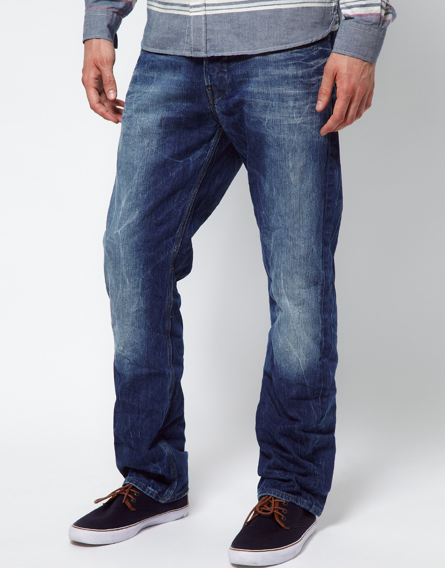 g star radar straight tapered jeans