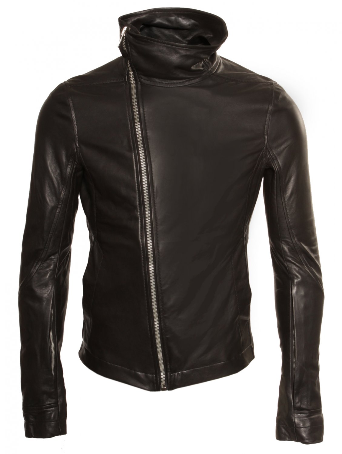 Rick owens Bauhaus Leather Jacket Black in Black for Men | Lyst