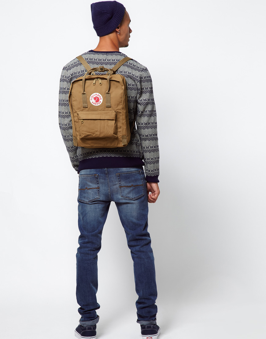 Fjallraven Kanken Backpack in Brown for Men | Lyst
