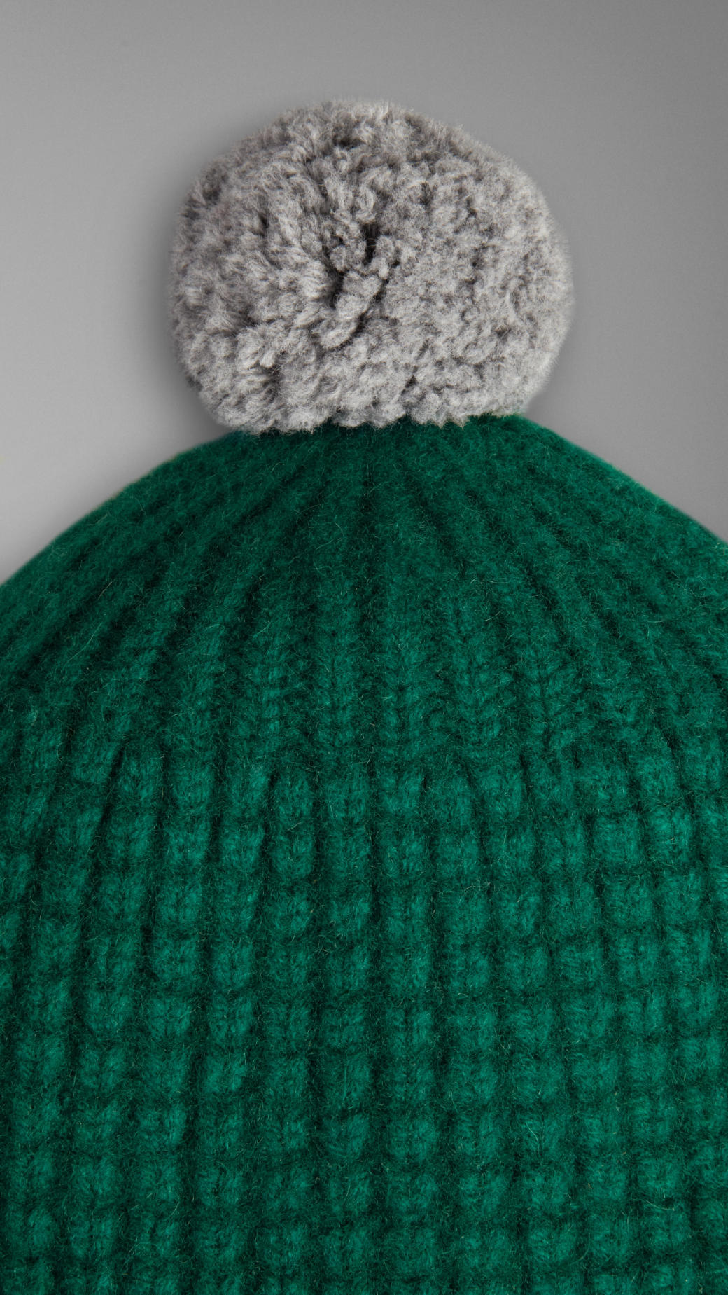 cashmere pom beanie