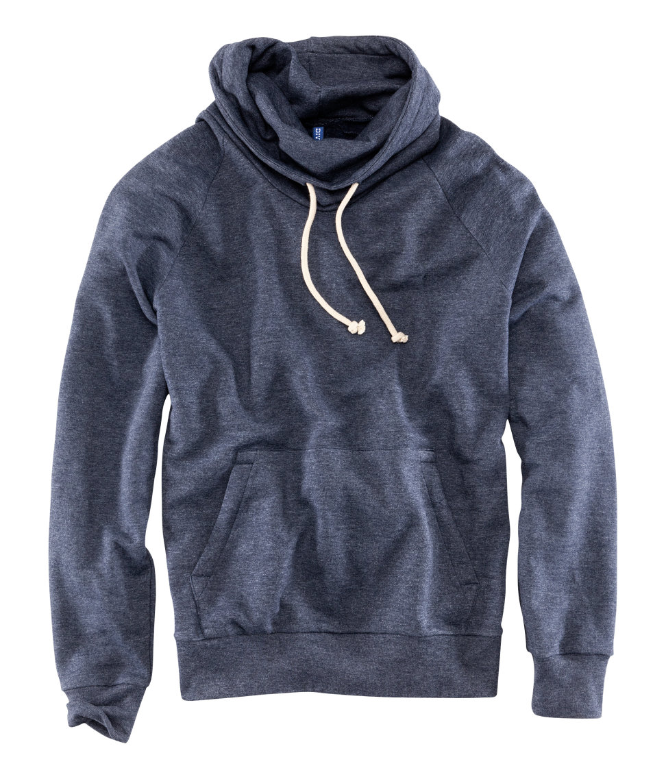 Lyst - H&M Sweatshirt in Blue for Men