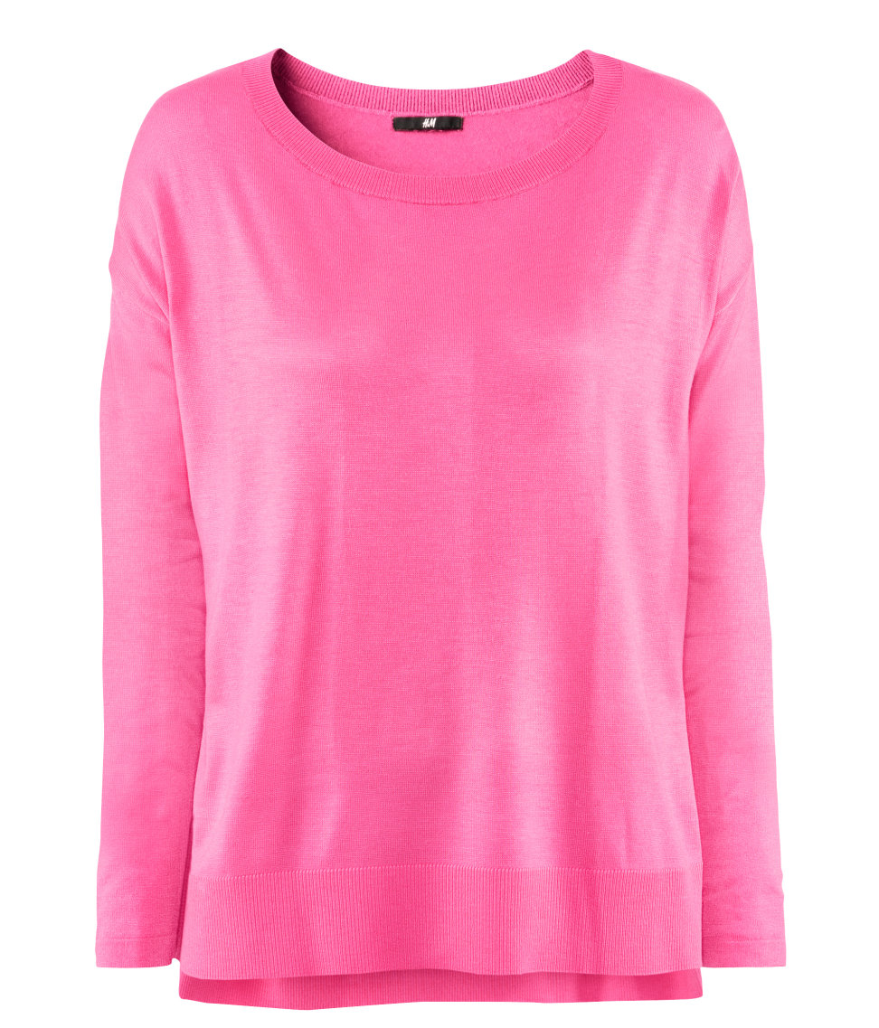 Lyst H&M Jumper in Pink