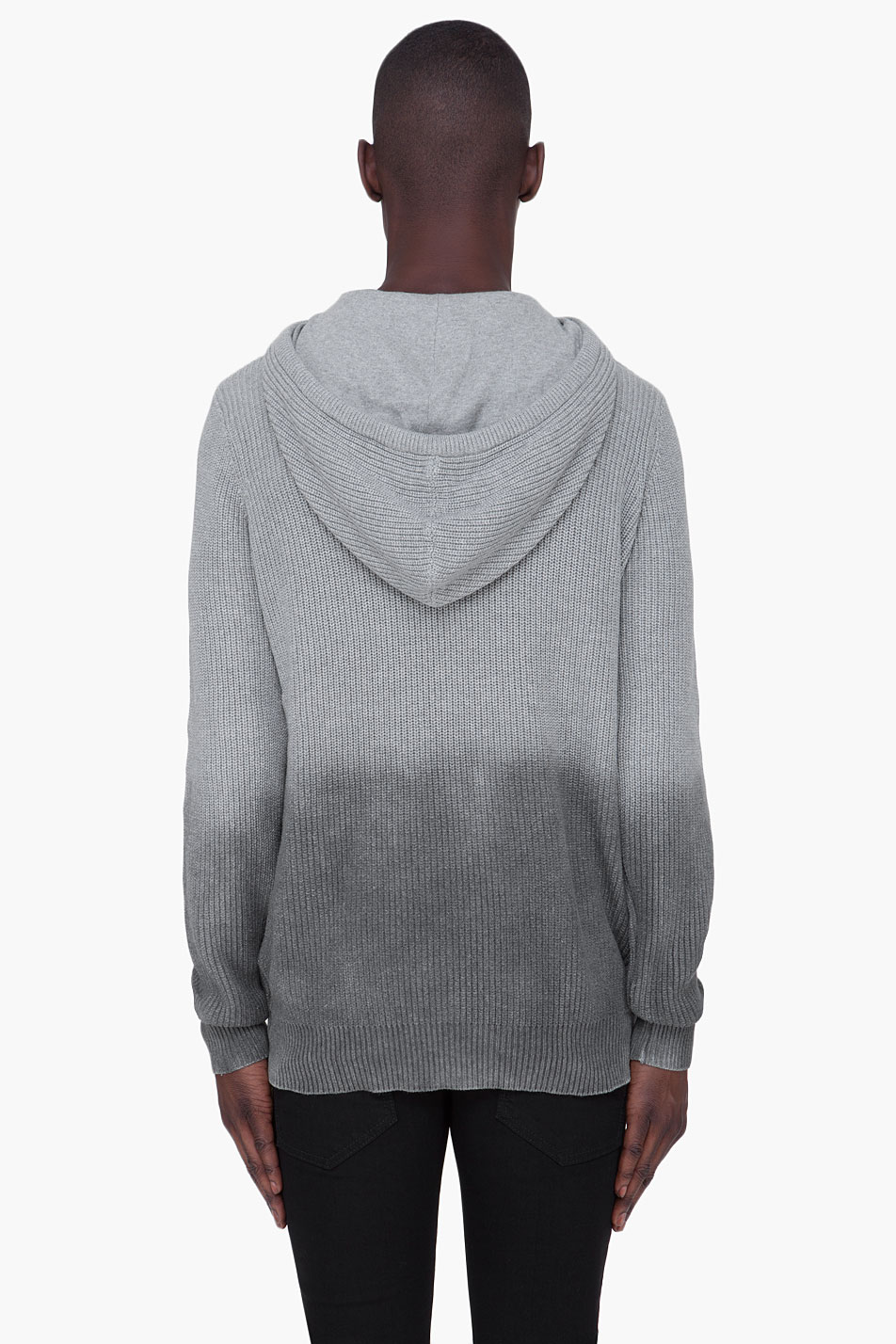 Ksubi Grey Gradient Hoodie in Gray for Men Lyst