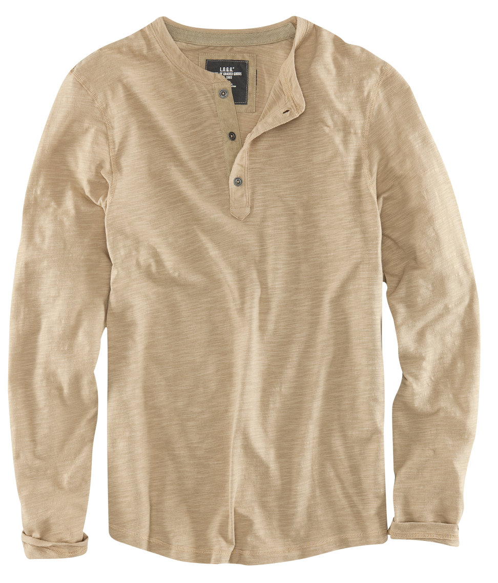 H\u0026M Grandad Shirt in Beige (Natural 