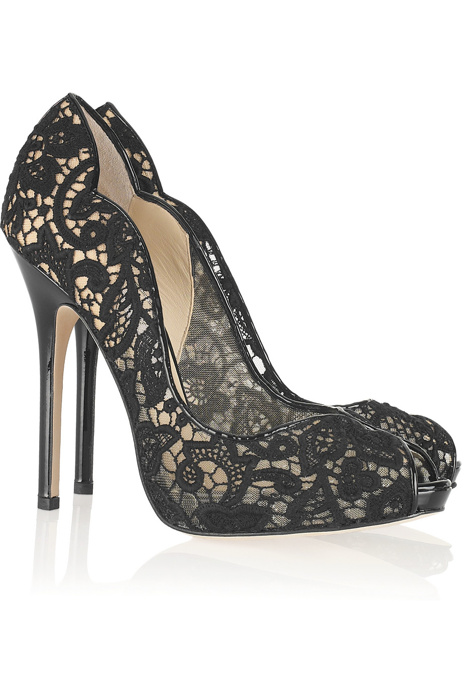 jimmy choo vbc lace up