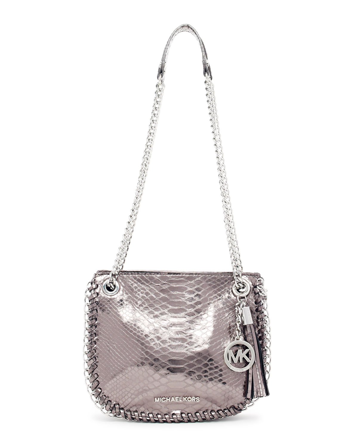 michael kors chelsea leather shoulder bag