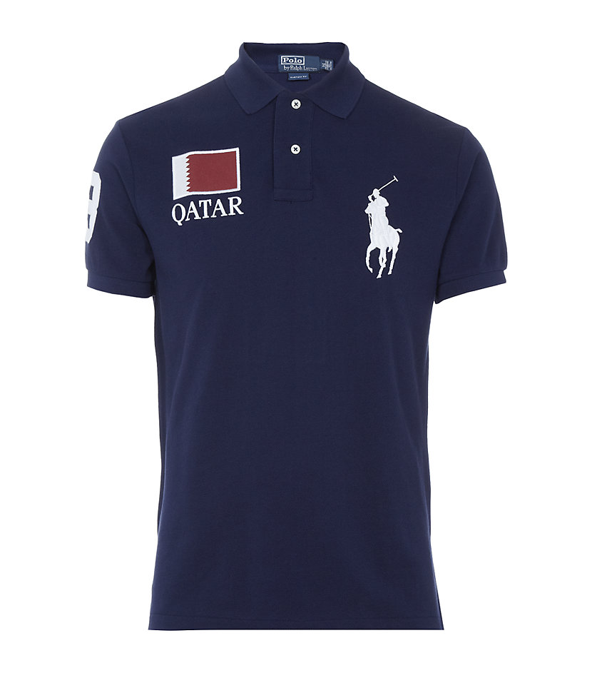 Polo Ralph Lauren Qatar Polo Shirt in Blue for Men | Lyst