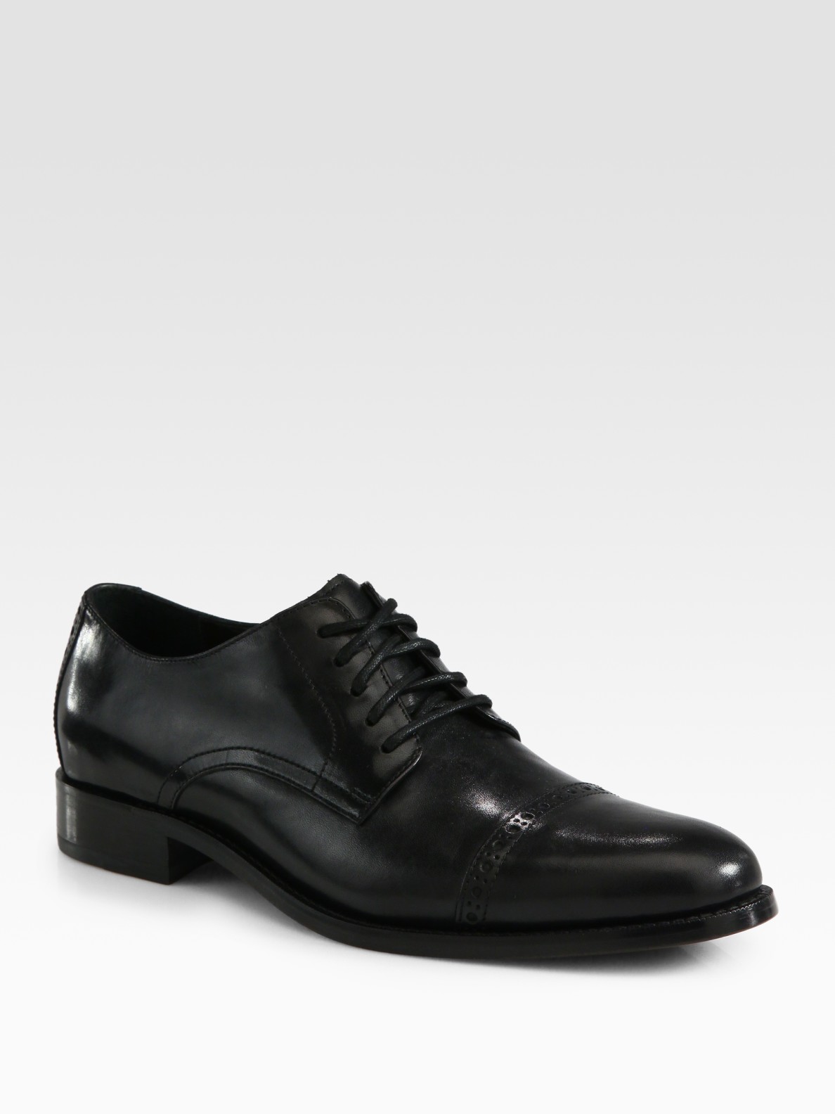 Cole Haan Air Madison Captoe Oxford in Black for Men - Lyst