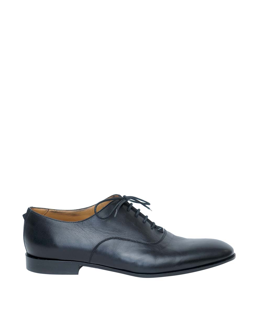 Valentino Studded Oxford Shoes in Black for Men | Lyst