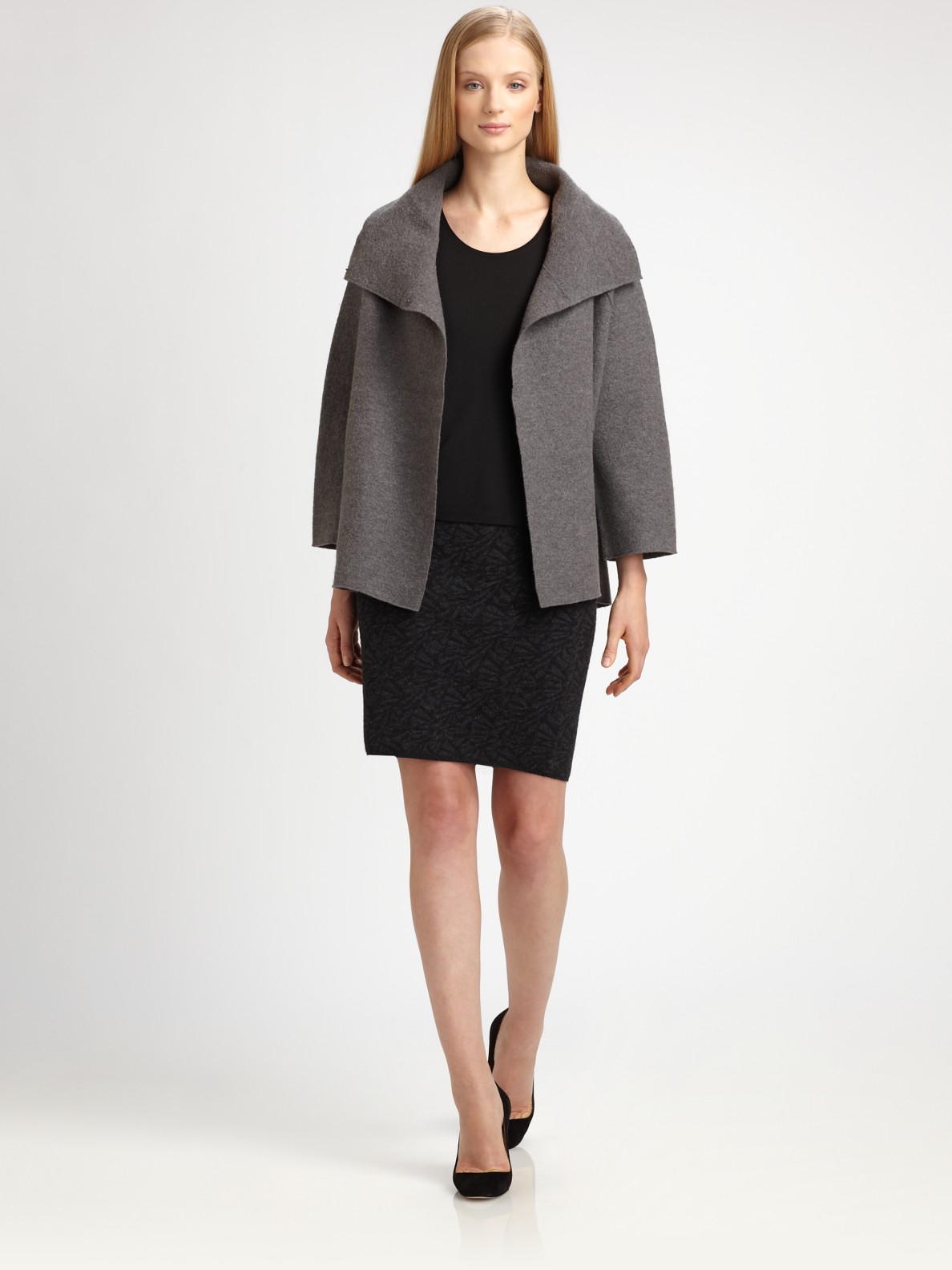eileen fisher boiled wool