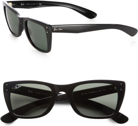 Ray-ban Caribbean Sunglasses in Black for Men | Lyst