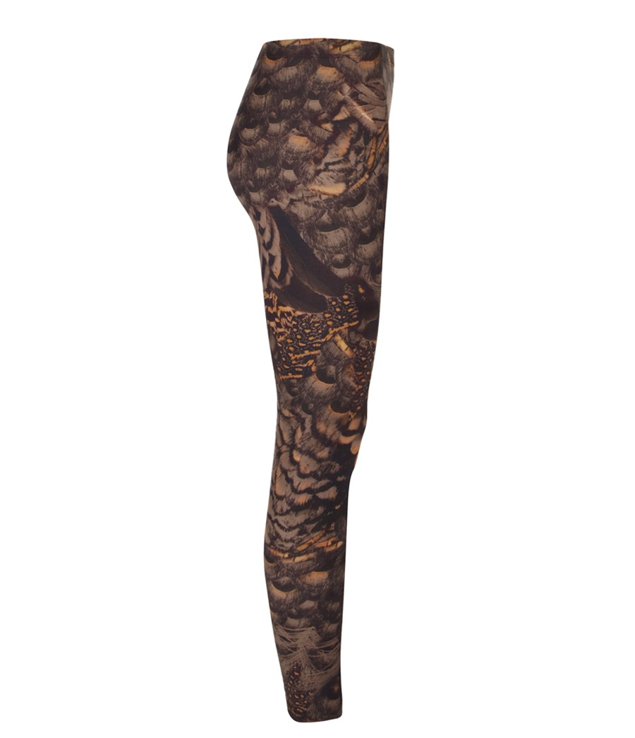 AllSaints Paradise Leggings in Brown | Lyst