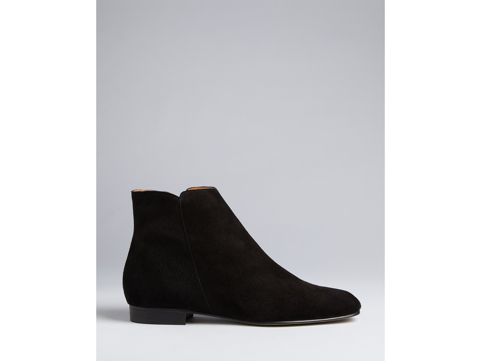 black flat booties target