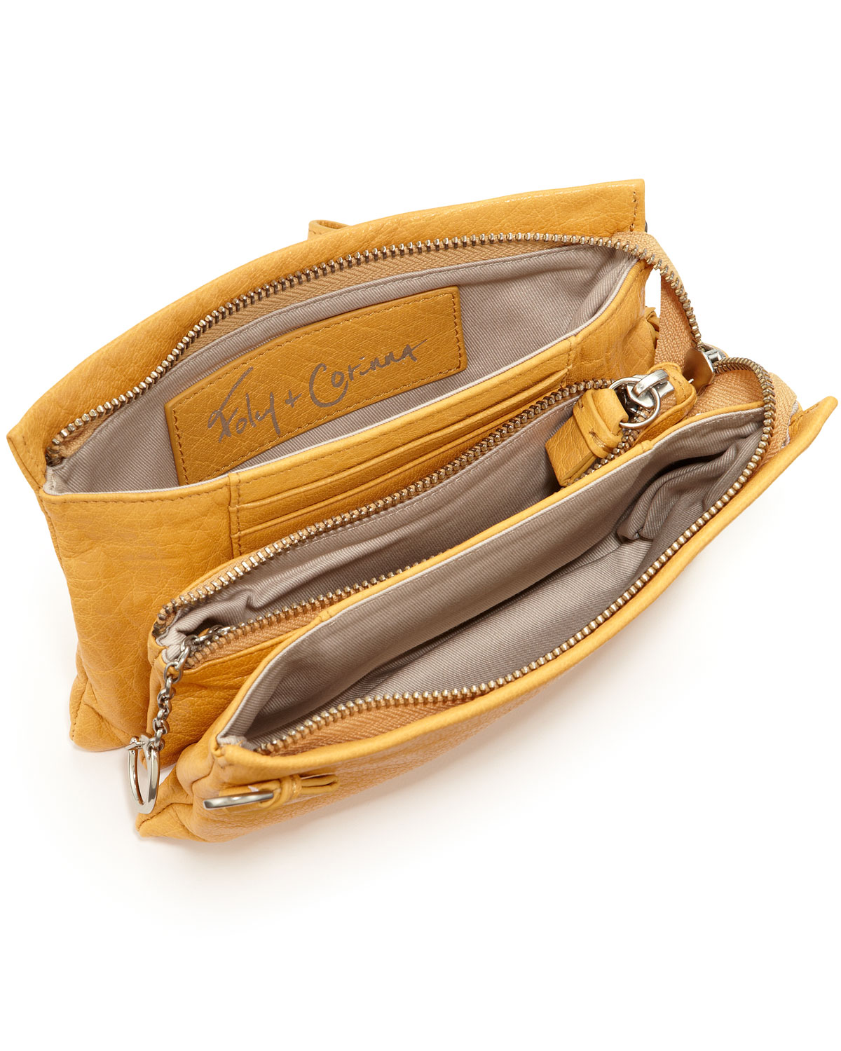 Foley + Corinna Crossbody Bag Tan in Yellow - Lyst