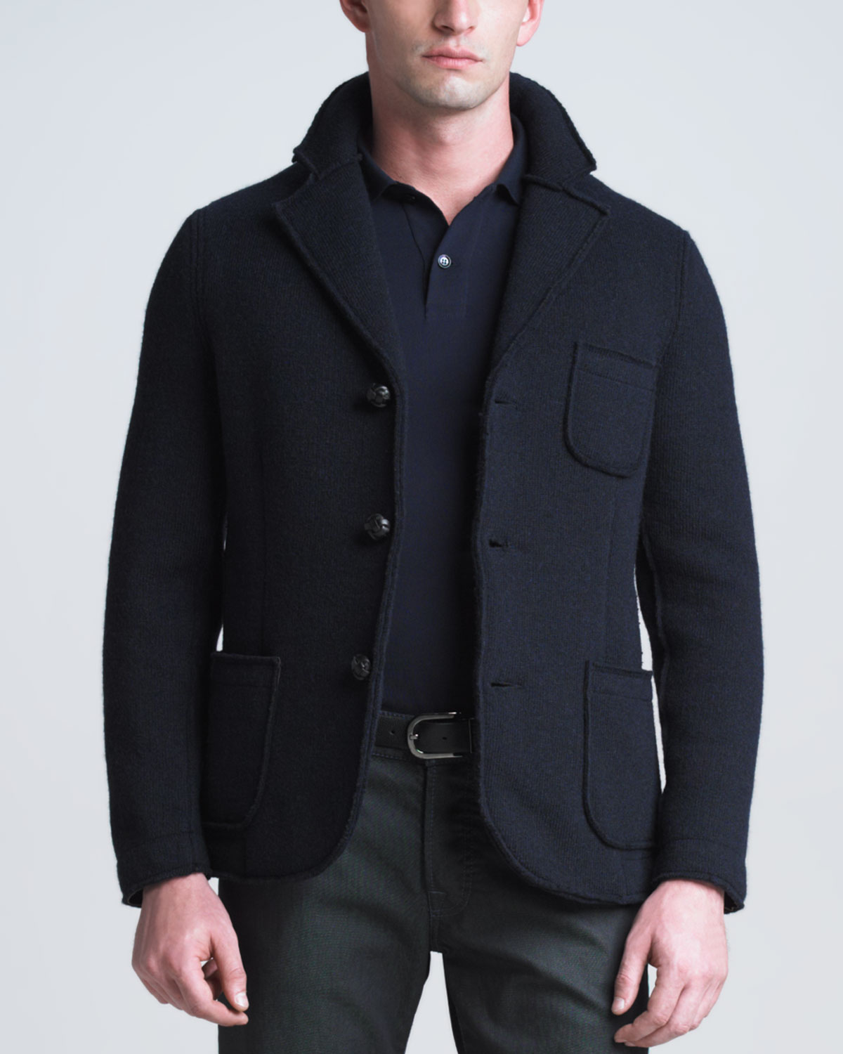 armani wool jacket