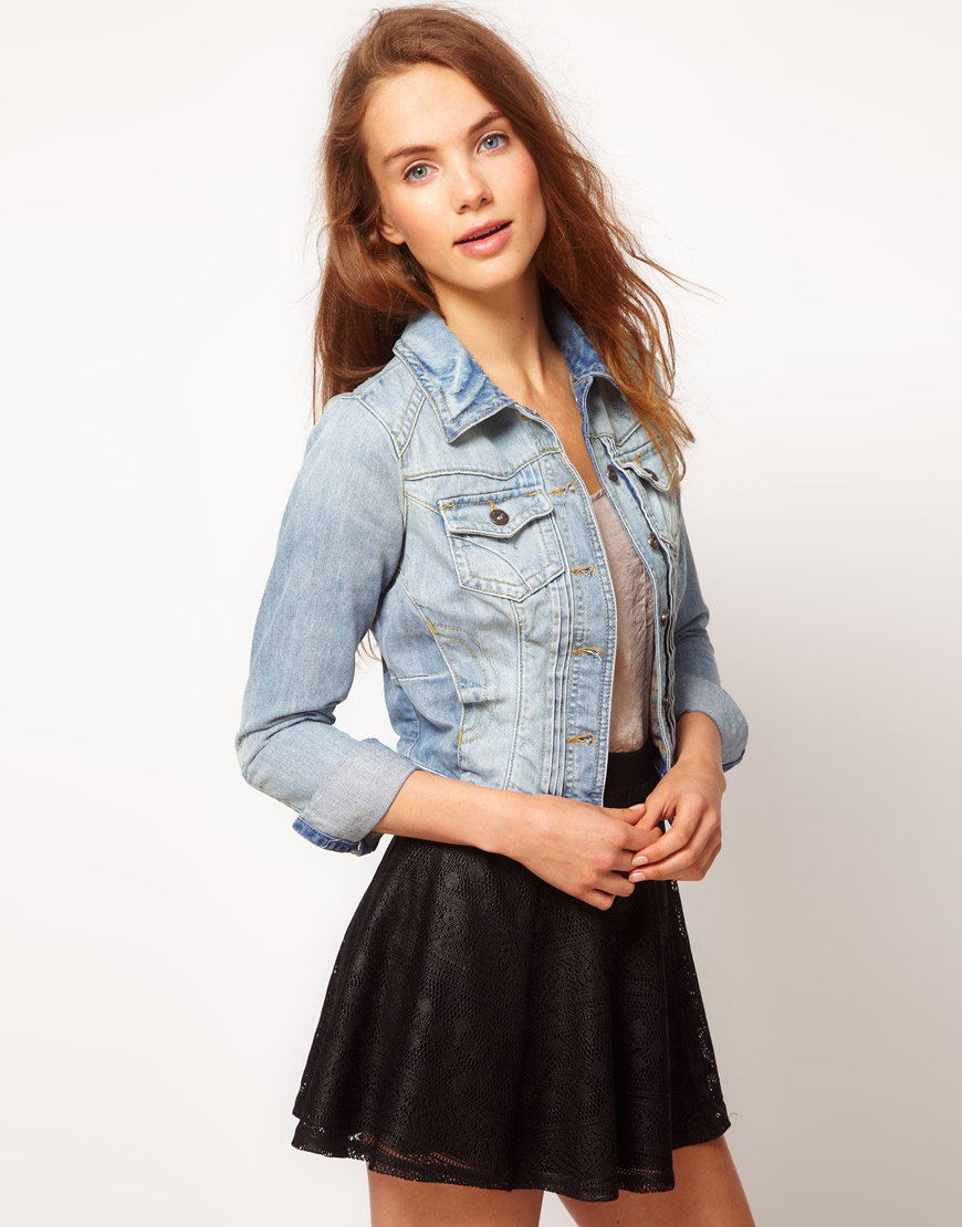 river island denim jacket women
