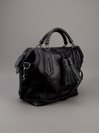 Burberry Brit Tassel Bag In Black Lyst Gallery