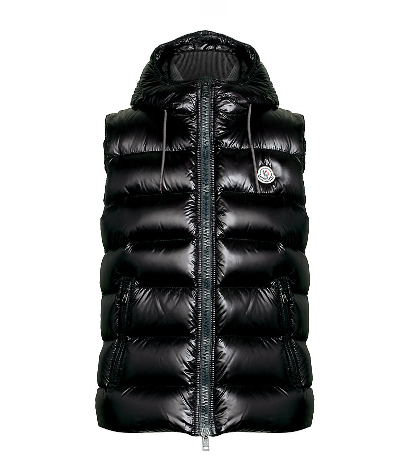 Moncler Bartholome Quilted Gilet in Brown for Men - Lyst