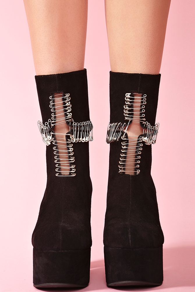nasty gal platform boots