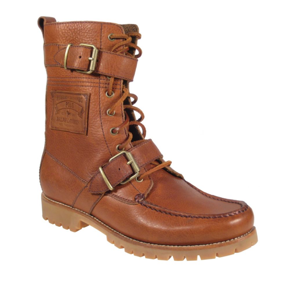 Polo Ralph Lauren Radbourne High Lace Up Boots in Brown for Men | Lyst