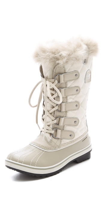 Sorel snow store boots white