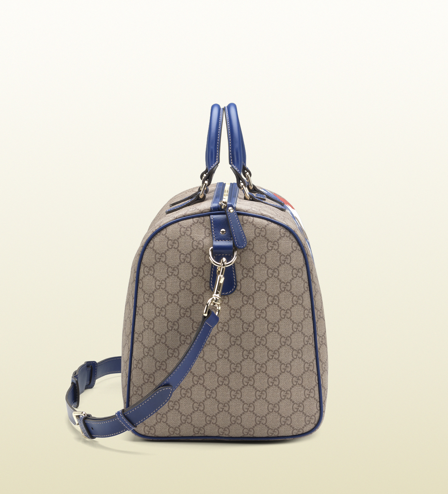 Gucci Usa Gg Flag Collection Duffle Bag in Beige (Gray) for Men Lyst