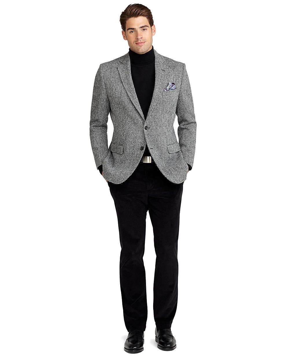 brooks brothers tweed sport coat