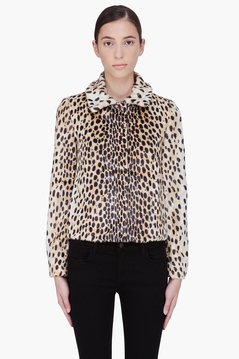 malene birger leopard coat