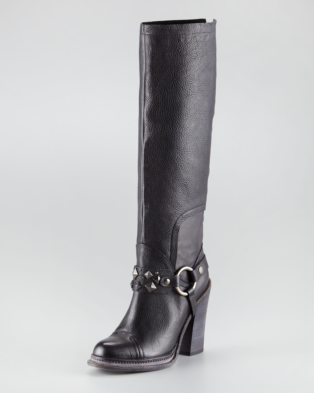 vera wang leather boots