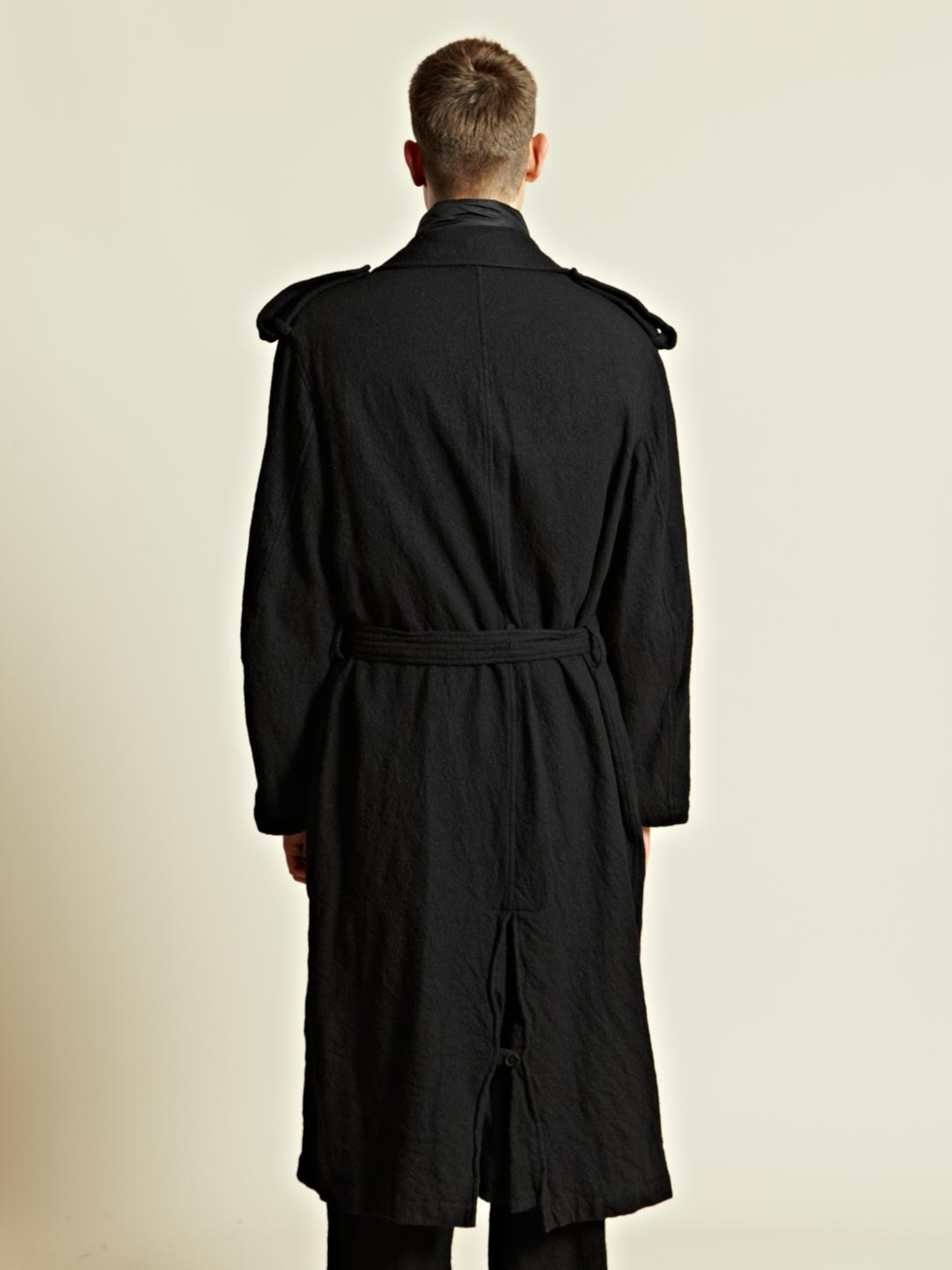 ジャケット・アウター Yohji Yamamoto Trench Coat yohji-yamamoto-black-yohji-