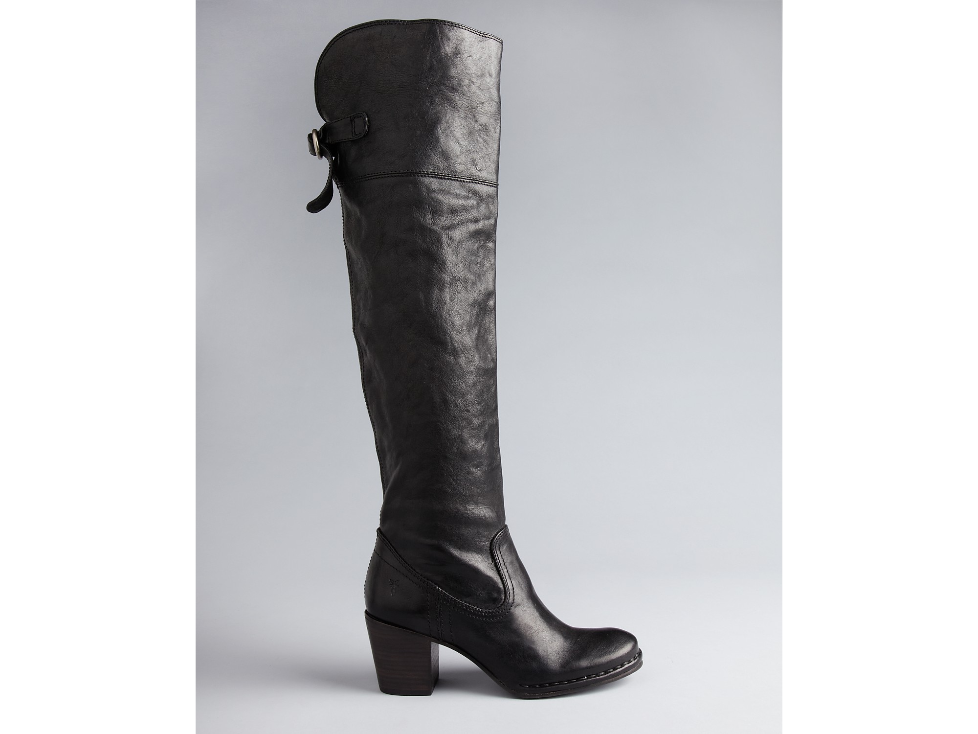 canvas slouch boots