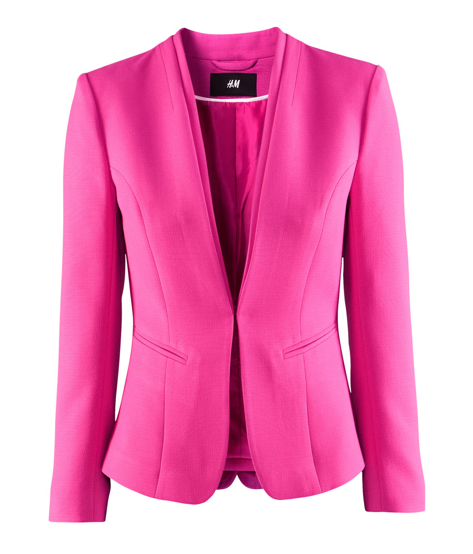 H&M Blazer in Pink | Lyst