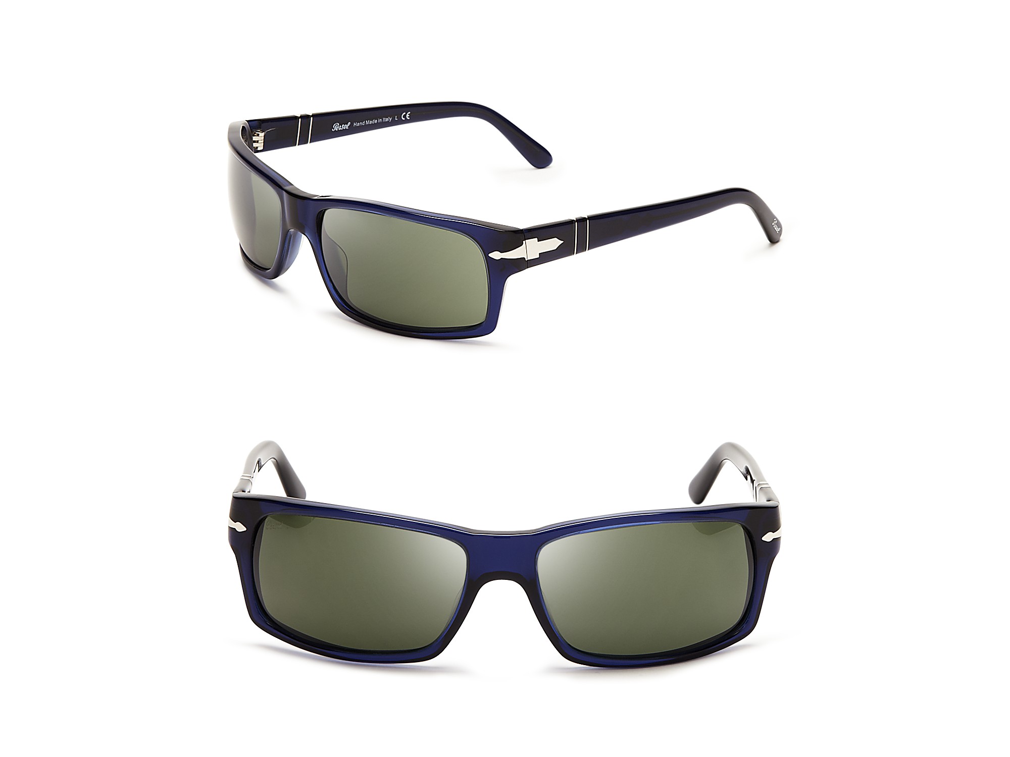 Lyst Persol Classic Wrap Sunglasses in Blue for Men