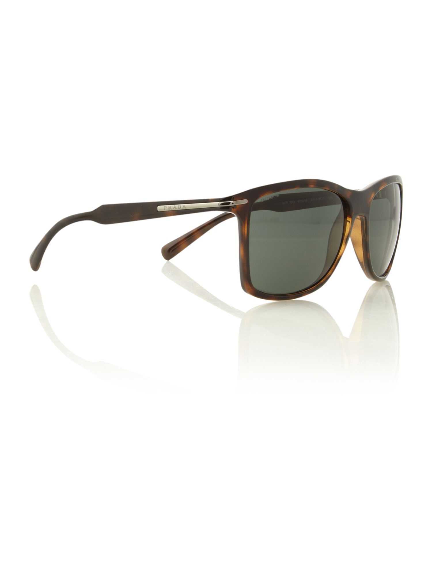 Prada Mens Pr 10os Sunglasses in Brown for Men | Lyst