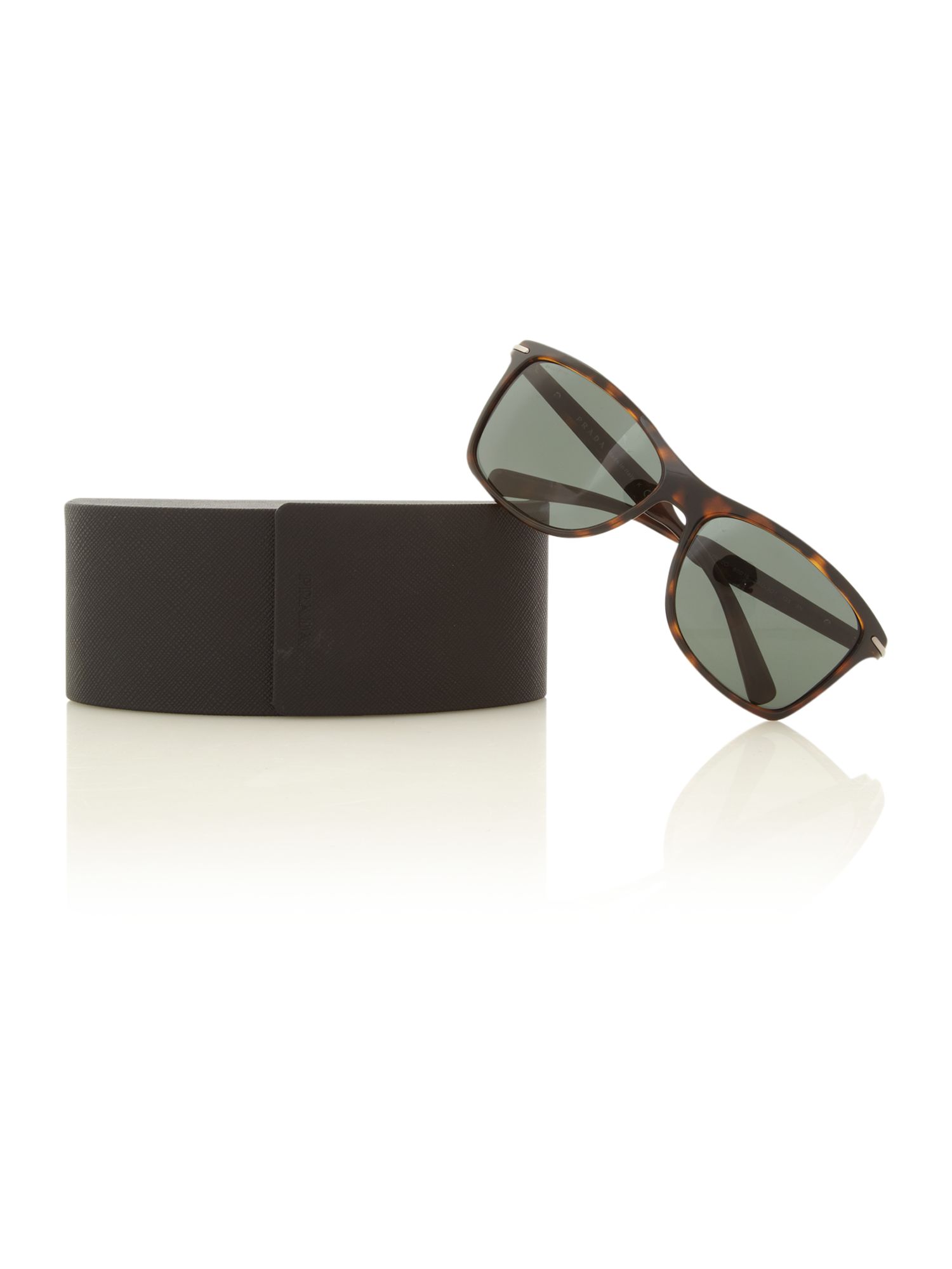 Prada Mens Pr 10os Sunglasses in Brown for Men Lyst