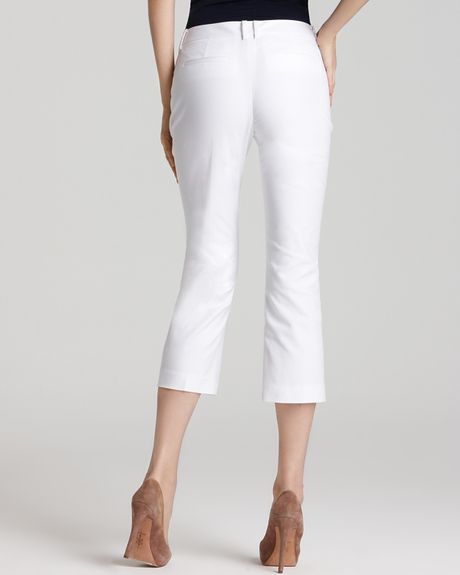 T Tahari Cabana Pants in White | Lyst
