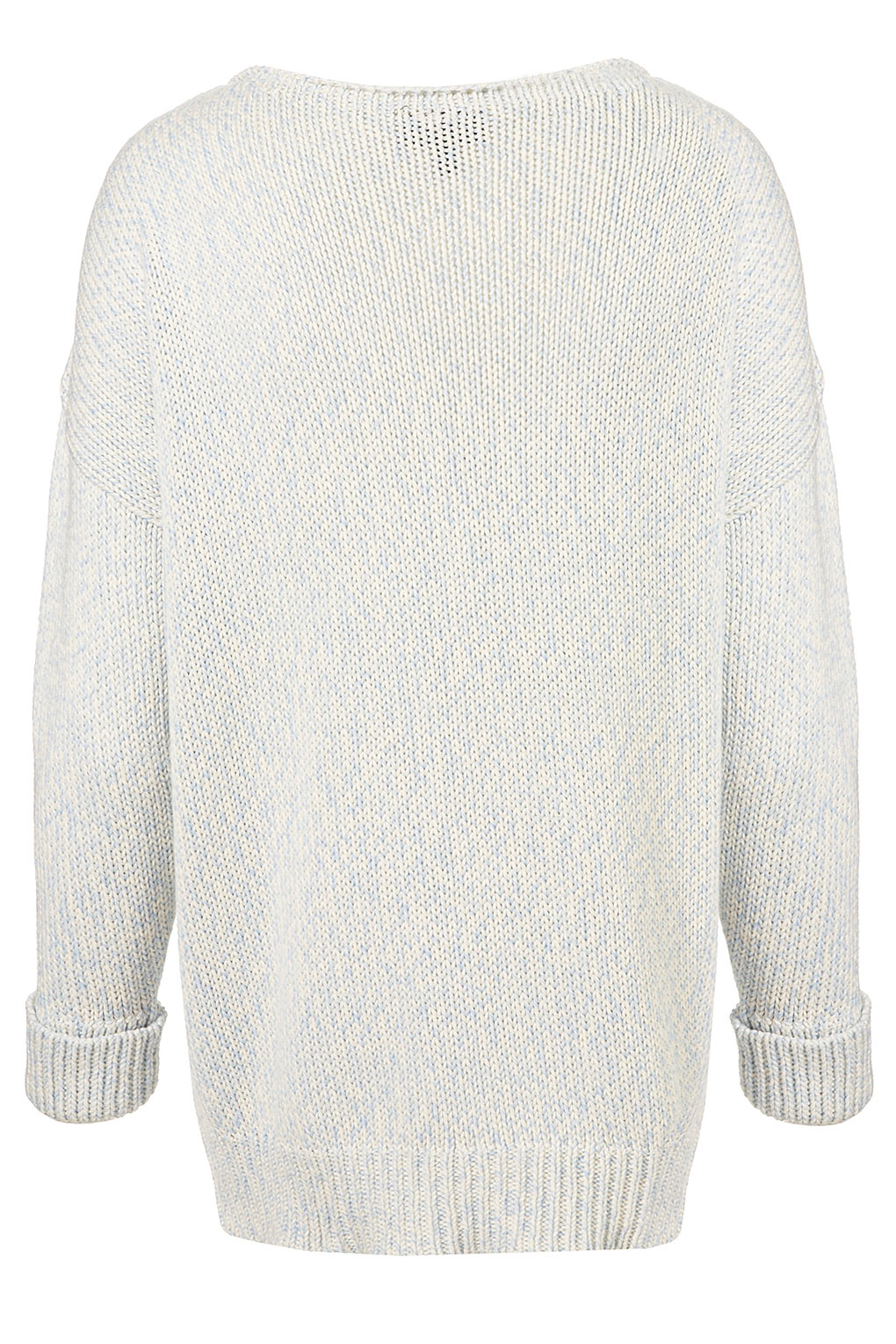 Lyst - Topshop Knitted Speech Bubble Sweater in White