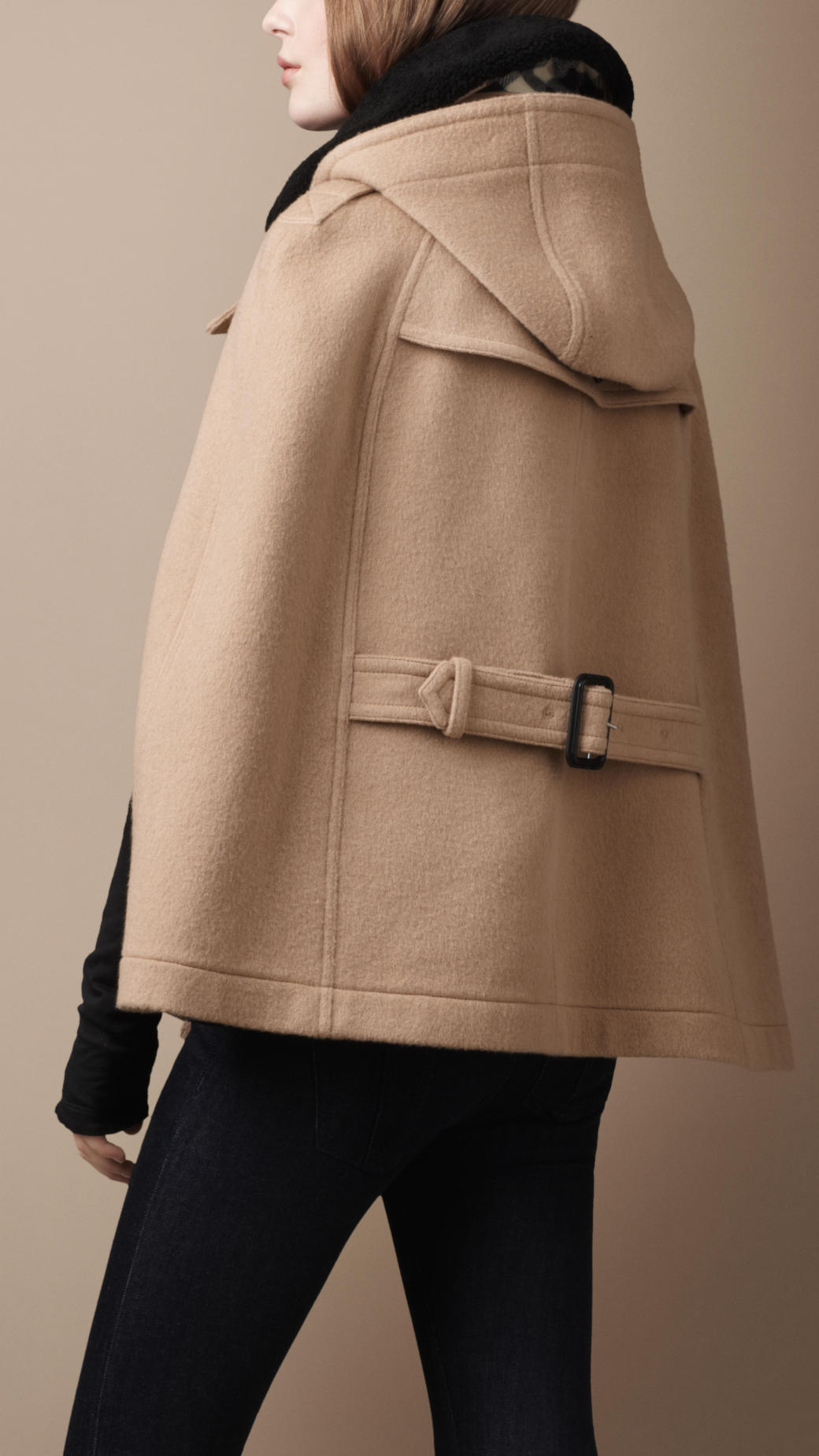 cape duffle coat