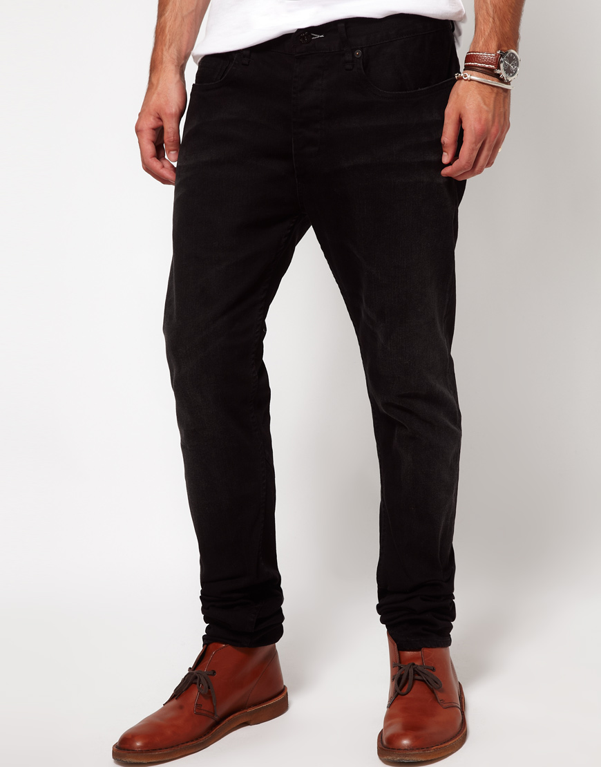 denham black jeans