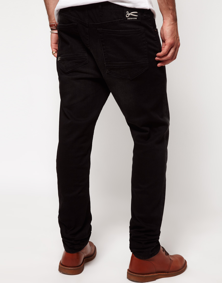 denham black jeans