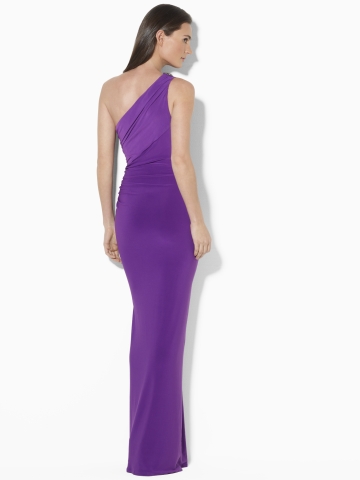lauren ralph lauren purple dress