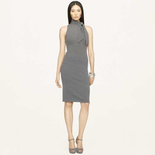 ralph lauren grey dress