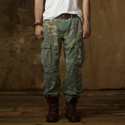 Ralph Lauren Ripstop Camouflage Cargo Pant in Woodland Camo (Green) for Men  - Lyst