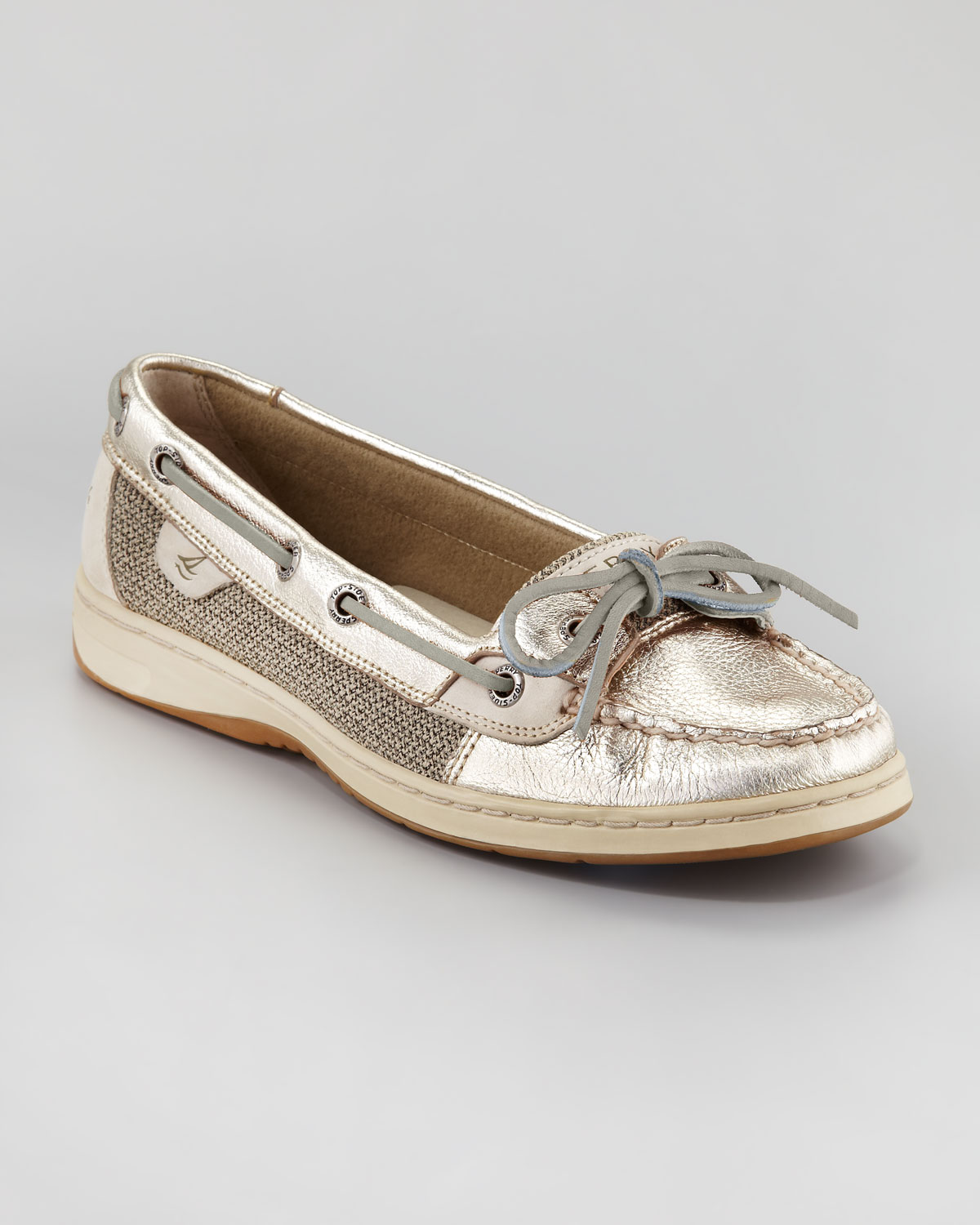 sperry syren metallic canvas