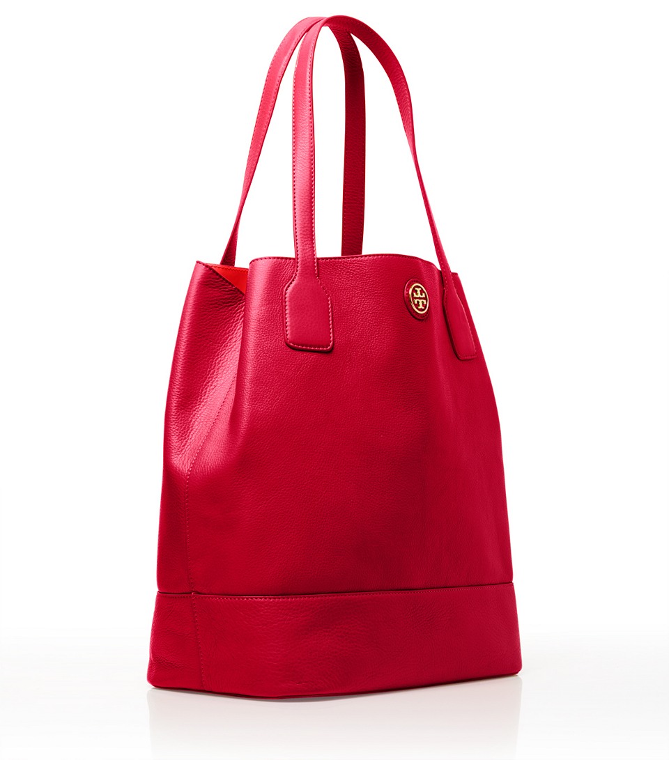 Tory Burch Michelle Tote in Red - Lyst