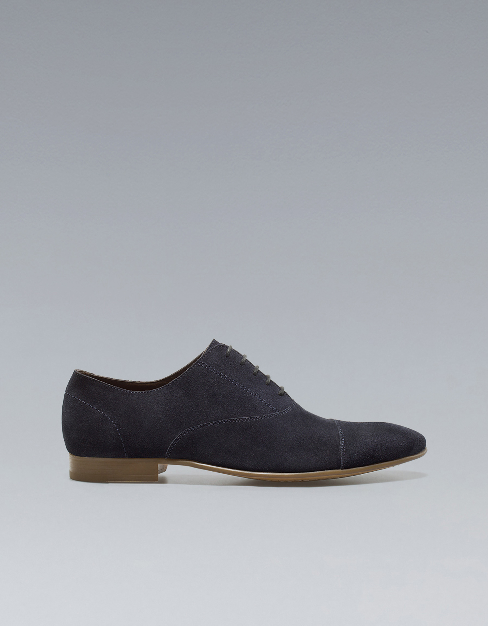 blue oxford shoes for zara suede oxford shoe in blue for lyst blue oxford shoes for zara suede oxford shoe in blue for lyst