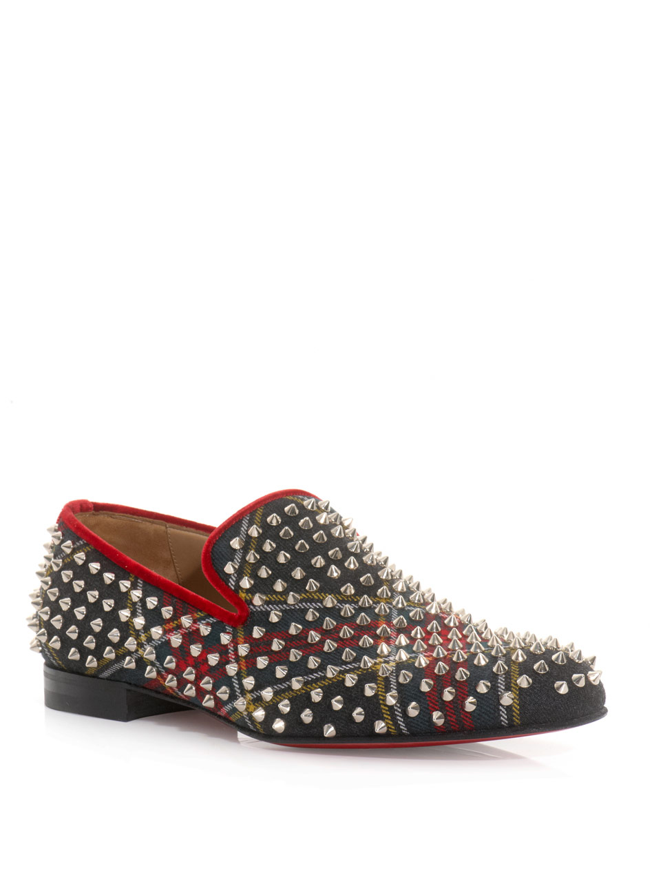 Christian Louboutin Rollerboy Spike Loafers in Multicolor for Men ...