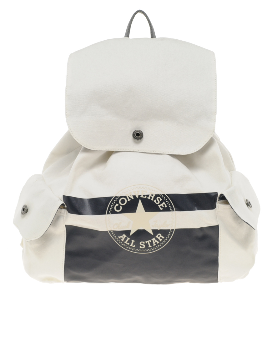 Converse Backpack in White for Men - Lyst